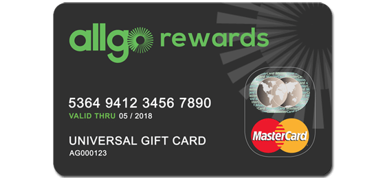 Allgo Rewards Gift Card