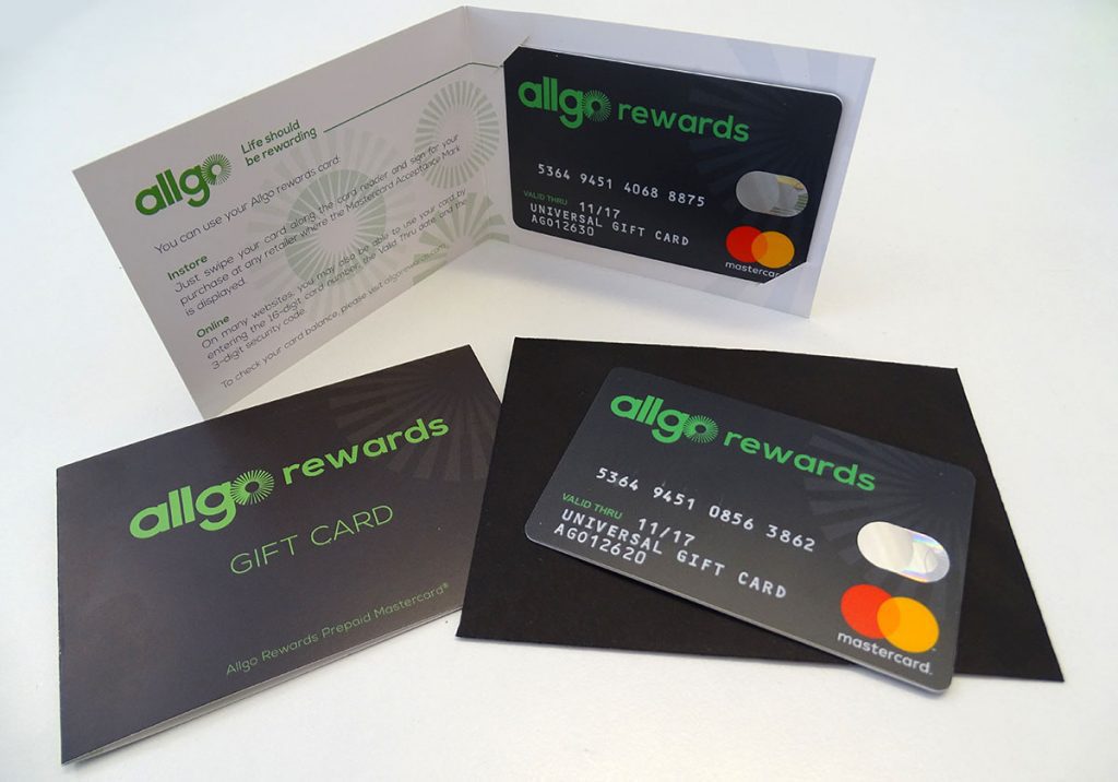 Allgo Mastercard Cardholder