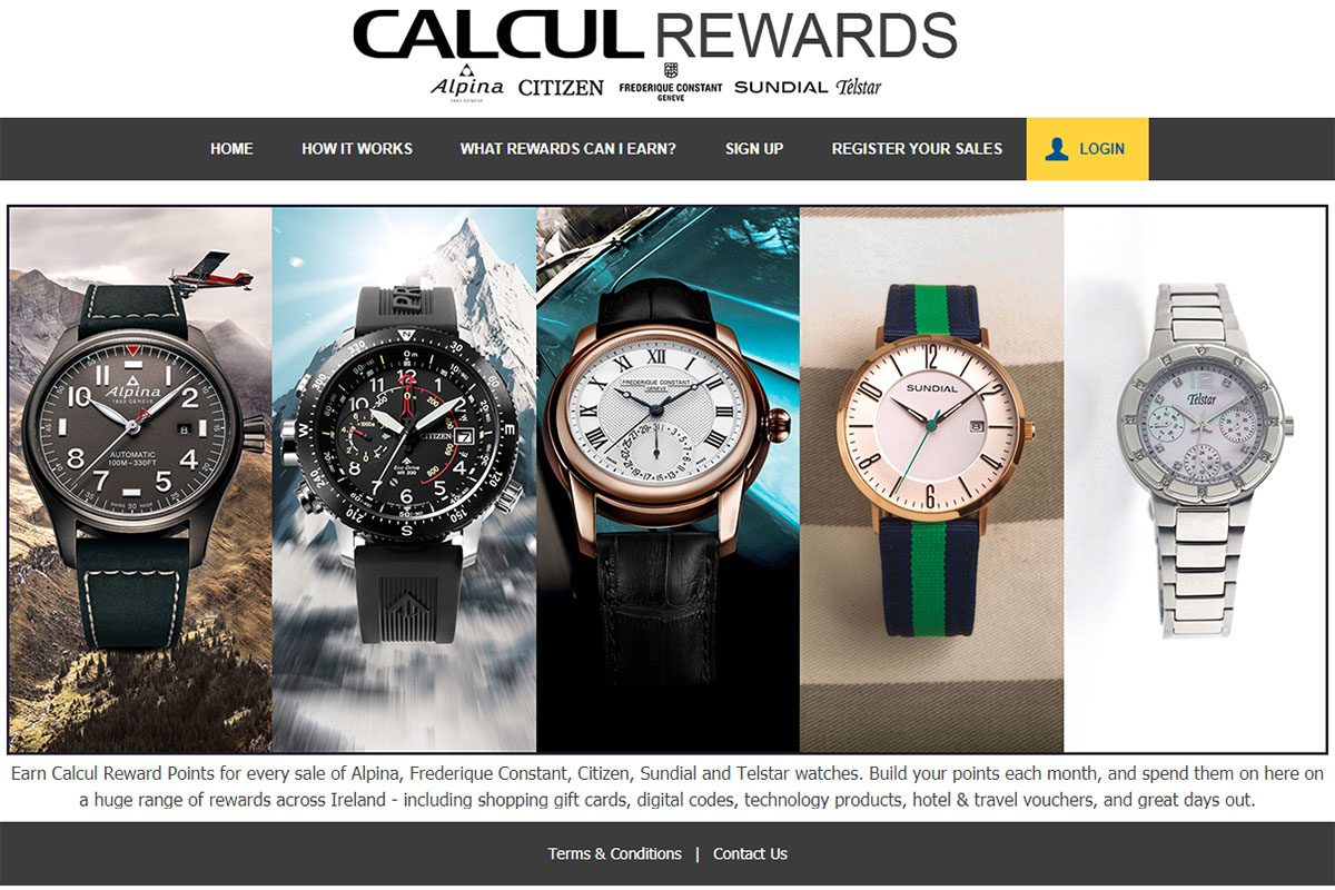 Calcul Rewards Website