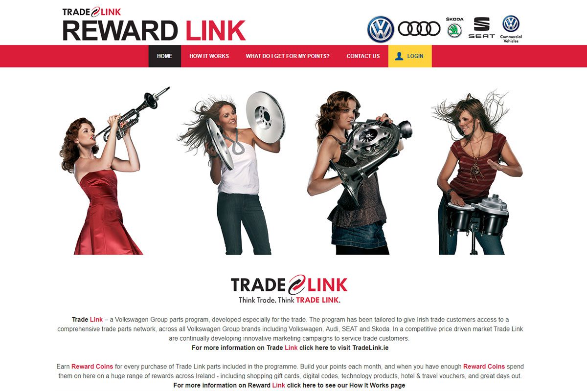 Reward Link Website
