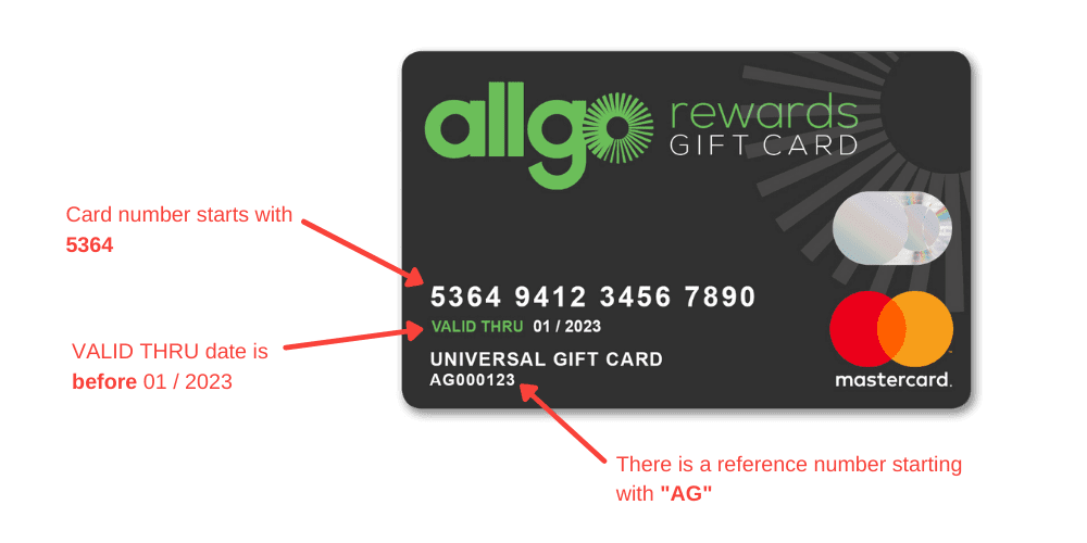 Allgo Legacy Card